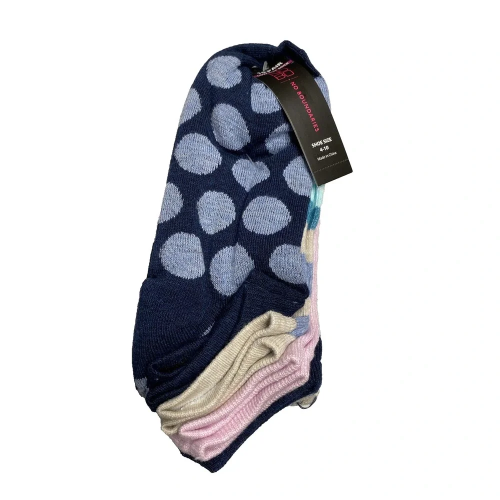 NOBO No boundaries womens no show ankle socks 10 pairs size‎ 4-10